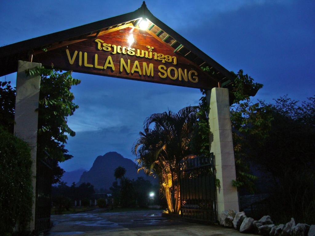 Villa Nam Song Vang Vieng Dış mekan fotoğraf